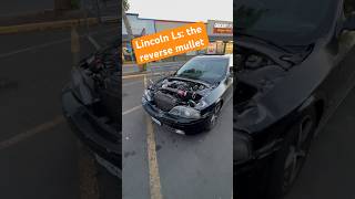 The #lincoln #v8 #luxurycar - no hood = reverse mullet! #customcars front intake #ford #redneck The #lincoln #v8 #luxurycar - no hood = reverse mullet! #customcars front intake #ford #redneck