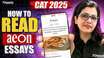 Aeon Essay for CAT: Stop Reading the Wrong Way | Shabana Ma’am’s Strategy