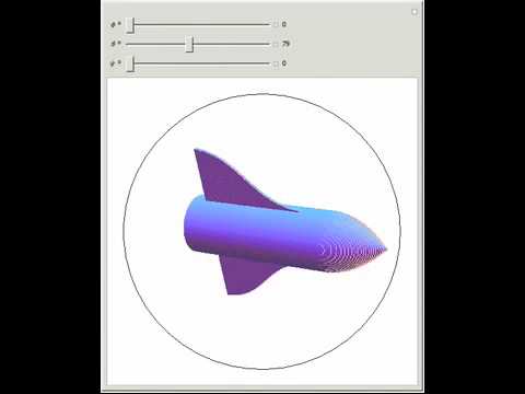 Euler Angles for Space Shuttle