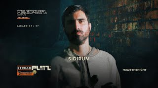 #StreamPlatz presenta a SidiRum desde Buenos Aires x WeMust