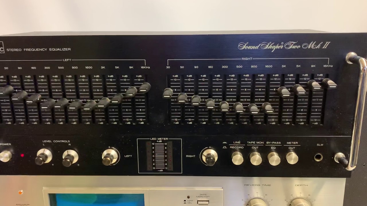 ADC Sound Shaper 2 Mk II Pioneer Rever SR-303 Amplifier SA-510 for