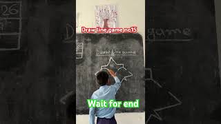 Draw ✍️ line game no 15#youtubeshorts #motivation #brainteaser #education #puzzle #sirchandan21