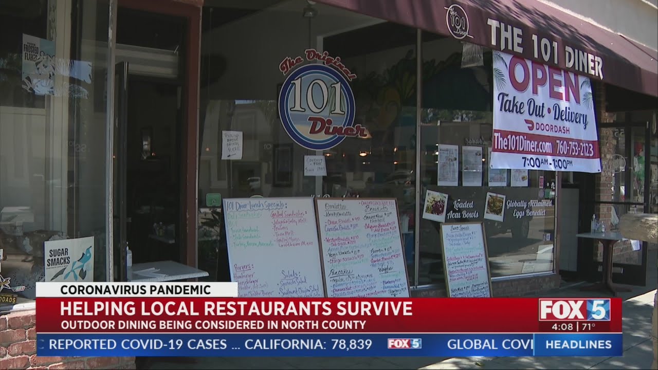 Outdoor Dining Proposed To Help North County Restaurants Survive