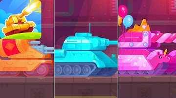 Tank Stars - Gameplay Walkthrough part 20 - T-34, Helios & Pinky All Tournaments (iOS, Android)