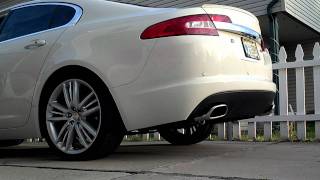 09 Jag XF Supercharged with resonator delete/Xpipe