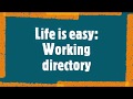 Stata's working directory