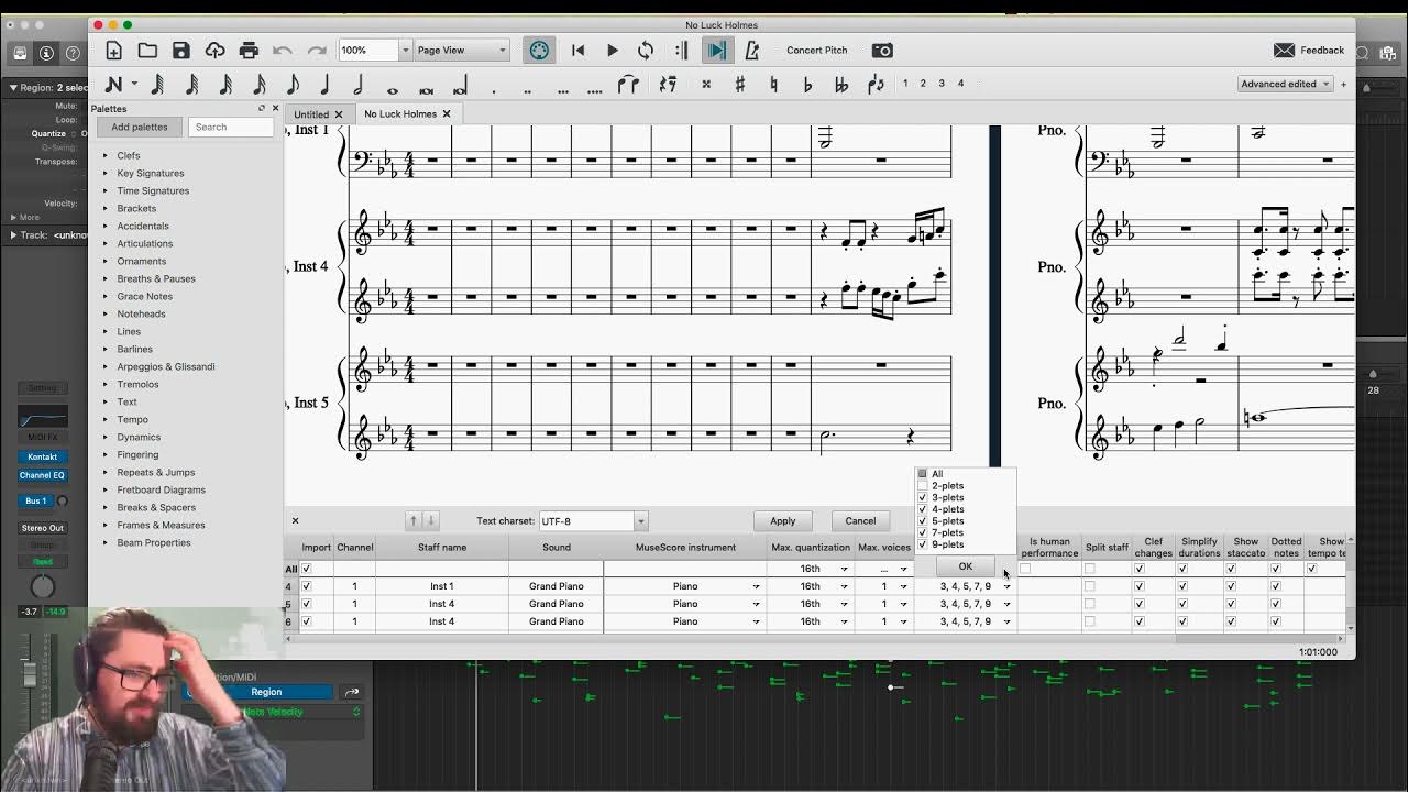 Importing Midi into musescore YouTube