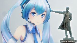 [4K] New Hatsune Miku 3D model dances to \