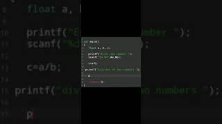 #42 | C Language Basic | Coding Lecture | Programming Exercise43 #shorts #coding
