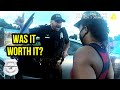 Woman Escalated a Traffic Stop Into a Mini-Chase
