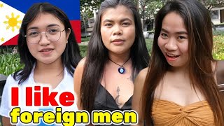 Do women in the Philippines prefer foreigners? (street interviews)