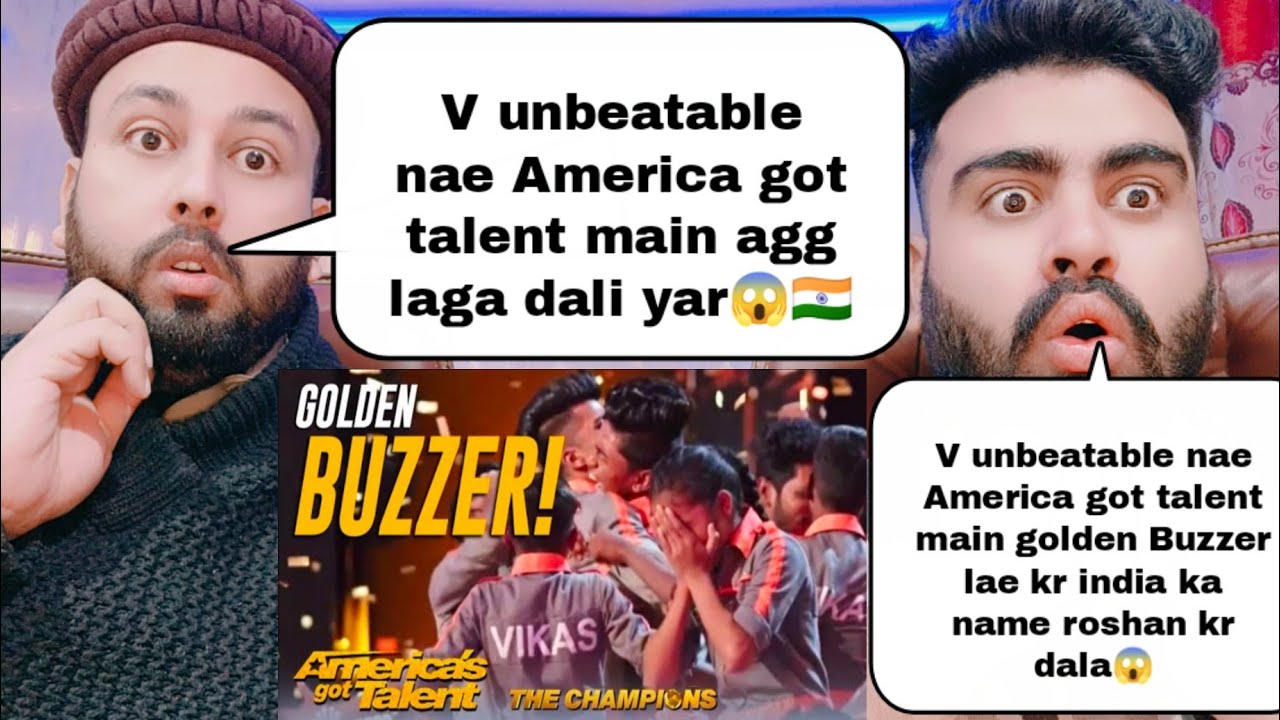 V. Unbeatable Indian Crew Golden Buzzer Performance At America Got Talent