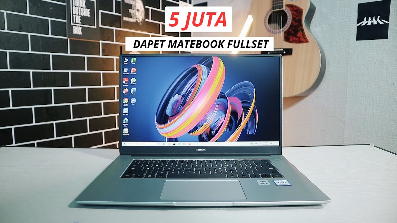 5 Juta Dapet Huawei Matebook D15 Layar Bezelles