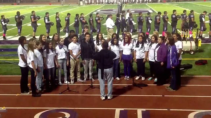 Sequoia Choir 2013 Homecoming National Anthem