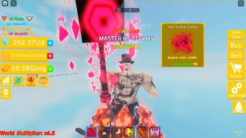 Buying 3rd Super Class In Ultra Lifting Simulator (29+hours)