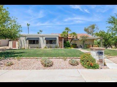 2236 E Sierra Street, Phoenix, AZ home video tour
