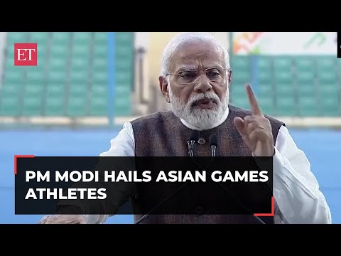 PM Modi interacts with contingent of Indian Athletes who participated in Asian Games Episode cover