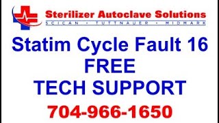Statim Cycle Fault 16