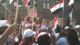 مظاهرة حاشدة للسوريين الأحرار النمسا 11-6-2011