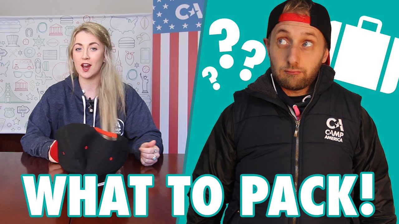 Camp America What to Pack! YouTube