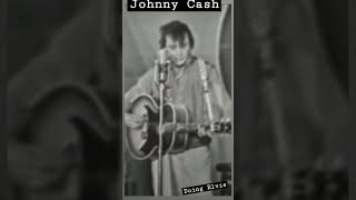 Johnny Cash - Elvis Presley impersonation 🤣 hilarious! #shorts #viral #johnnycash #elvispresley