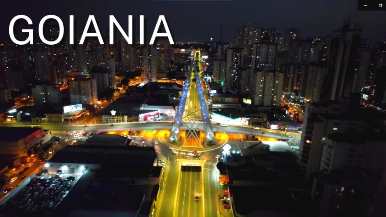 GOIANIA BRAZIL 🇧🇷 [4K] NIGHT BY DRONE | GOIÂNIA GOIÁS | DREAM TRIPS