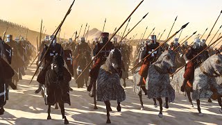 Crusader Army vs Fatimid Caliphate | Epic 20,000 Unit Cinematic Total War Battle