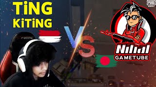 Indonesian Pro Streamer vs Bengali Streamer 😨 | Ting Kiting vs Nihal Gametube