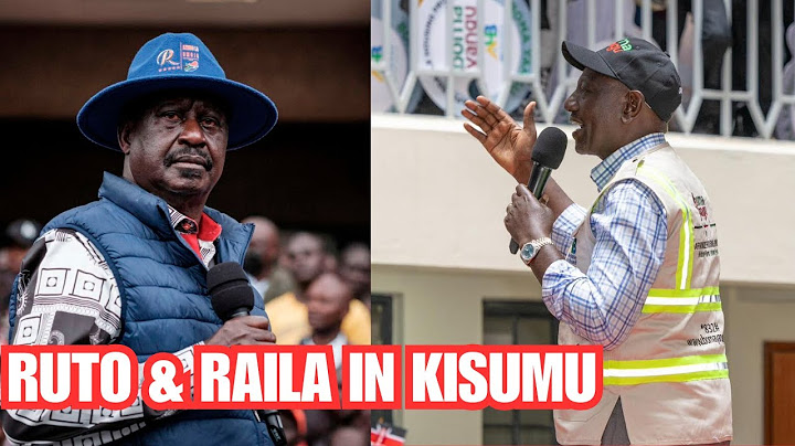 LIVE: President Ruto & Raila Odinga Kicks off their Nyanza Tour in Kisumu County!!