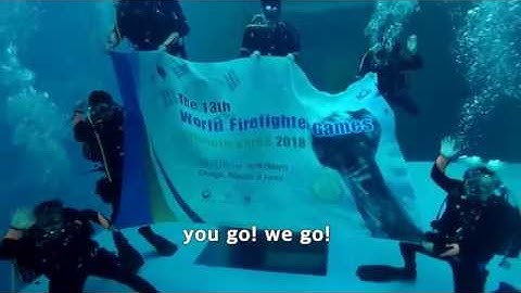 2018 충주세계소방관경기대회 수중홍보영상