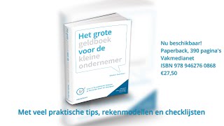 Het grote geldboek voor de kleine ondernemer