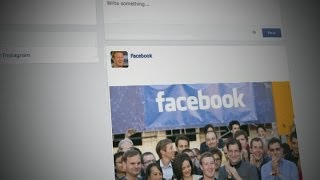 Happy 10th birthday Facebook - animated graphic