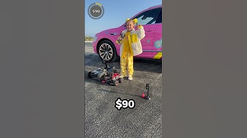 $1 vs $2000 RC to knock down The Pins!