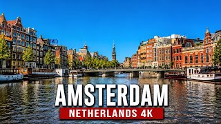 Canal Cruise in 4K | AMSTERDAM FROM THE WATER 🇳🇱 | The Most Beautiful Way to See Amsterdam