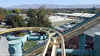 Psycho Mouse Front Row (HD POV) California's Great America