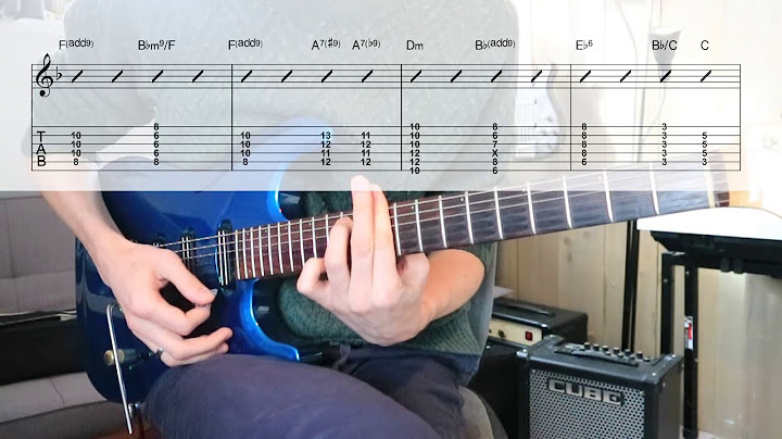 After the Love Has Gone Guitar version - Guitar performance video thumbnail