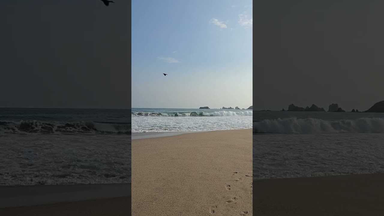 Contemplando el mar en ixtapa