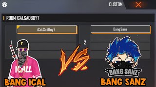 BANG ICAL 🏆 VS BANG SANZ 👽 | Clash Of Friendship ❤️🇮🇩