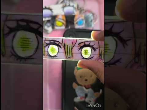 How To Craft Demon Slayer Glowing Keychain Demon Slayer Kimetsu No Yaiba Shorts Anime Keychain 