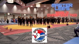 Master Lee's World Champion TKD- Cinco Ranch Tx, KNSU Tournament October 2022- Round Rock, Texas