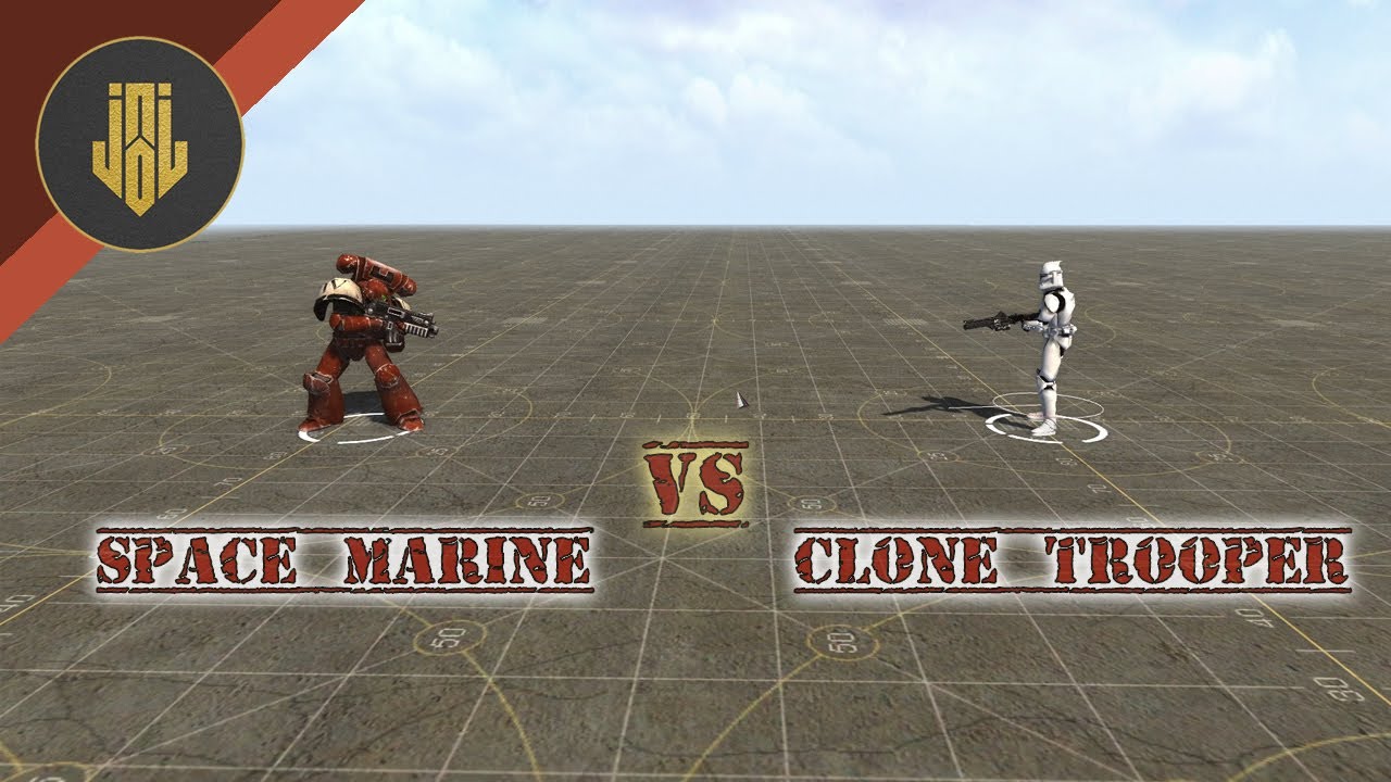 Space Marine vs.  Clone Troopers [Versus Series 01]