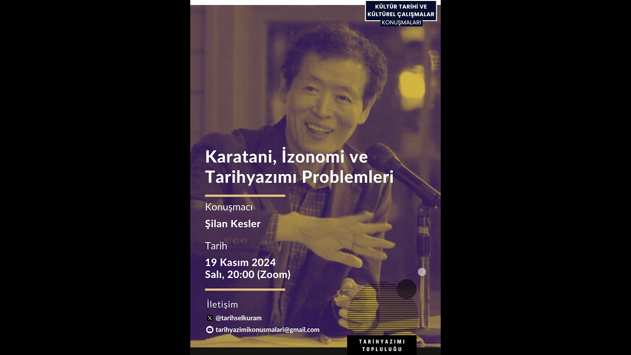 Şilan Kesler - Karatani, İzonomi ve Tarihyazımı Problemleri