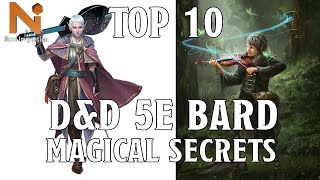 Top 10 D&D 5e Magical Secrets Spells for Bards | Nerd Immersion