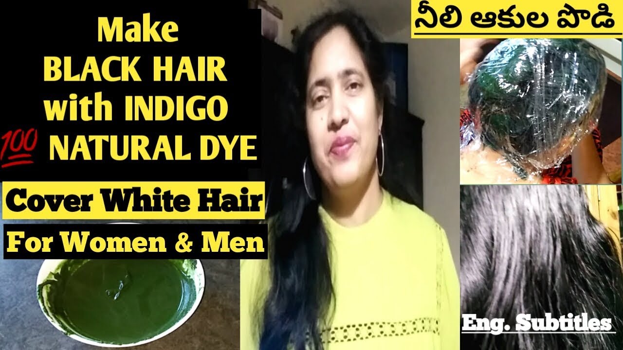 How To Apply Henna + Indigo Powder Cover White Hair
