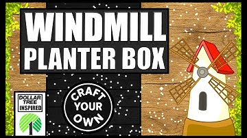 🟢UNIQUE SEASONAL DIYS🟢NEW WINDMILL PLANTER🟢JENGA BLOCKS INSPIRATION FOR THE SEASON🟢 #CRAFTS