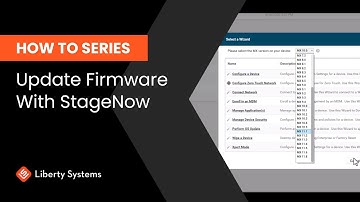 Update Firmware on Zebra Android Devices With StageNow