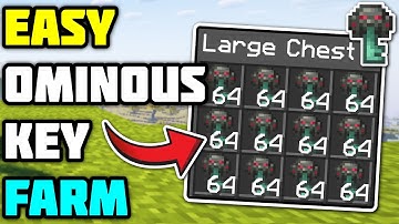 EASY OMINOUS TRIAL KEY FARM - MINECRAFT (1.21)