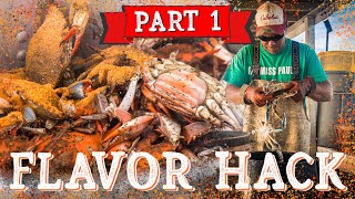 How To Steam EXTRA Flavor in (Light) Blue Crabs 🦀Watermen Tips Details