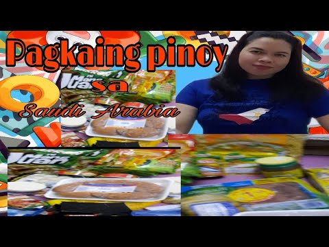 PINOY FOODS IN SAUDI ARABIA