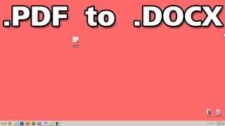 PDF to WORD Tutorial - Easy, Quick, and Free